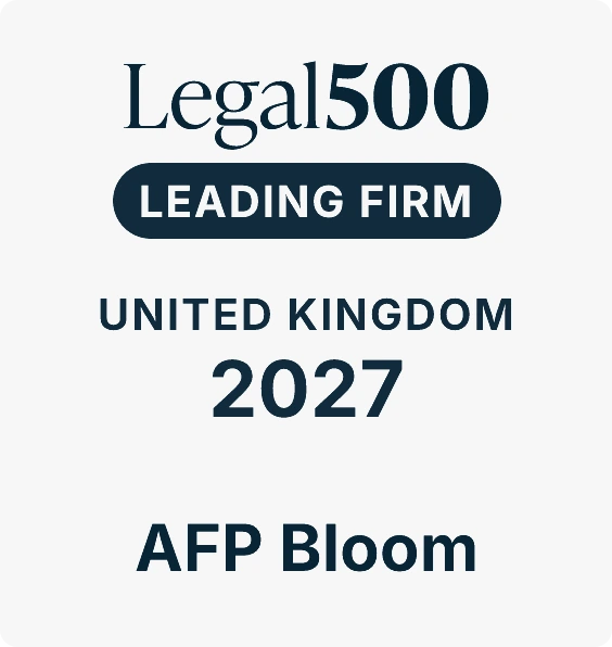 The Legal 500 United Kingdom – Leading Firm 2024