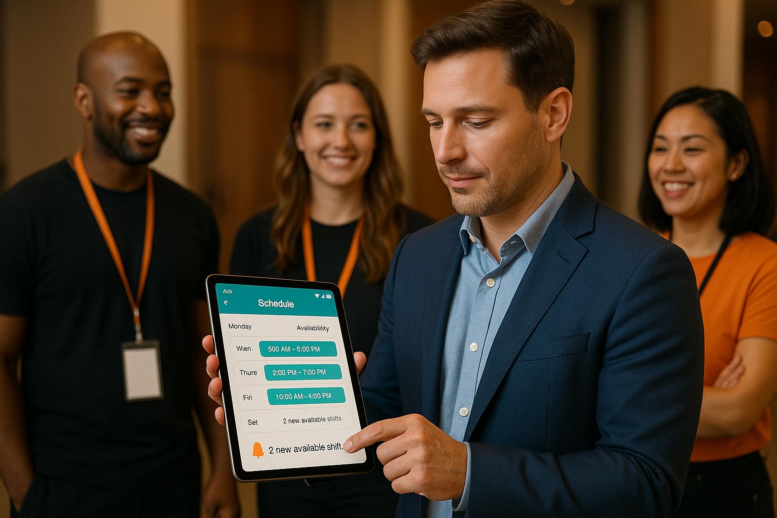 Event Staff Apps for Availability Tracking