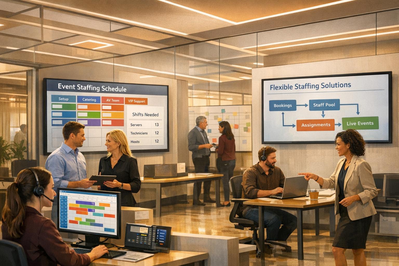 Event Staff Scheduling 