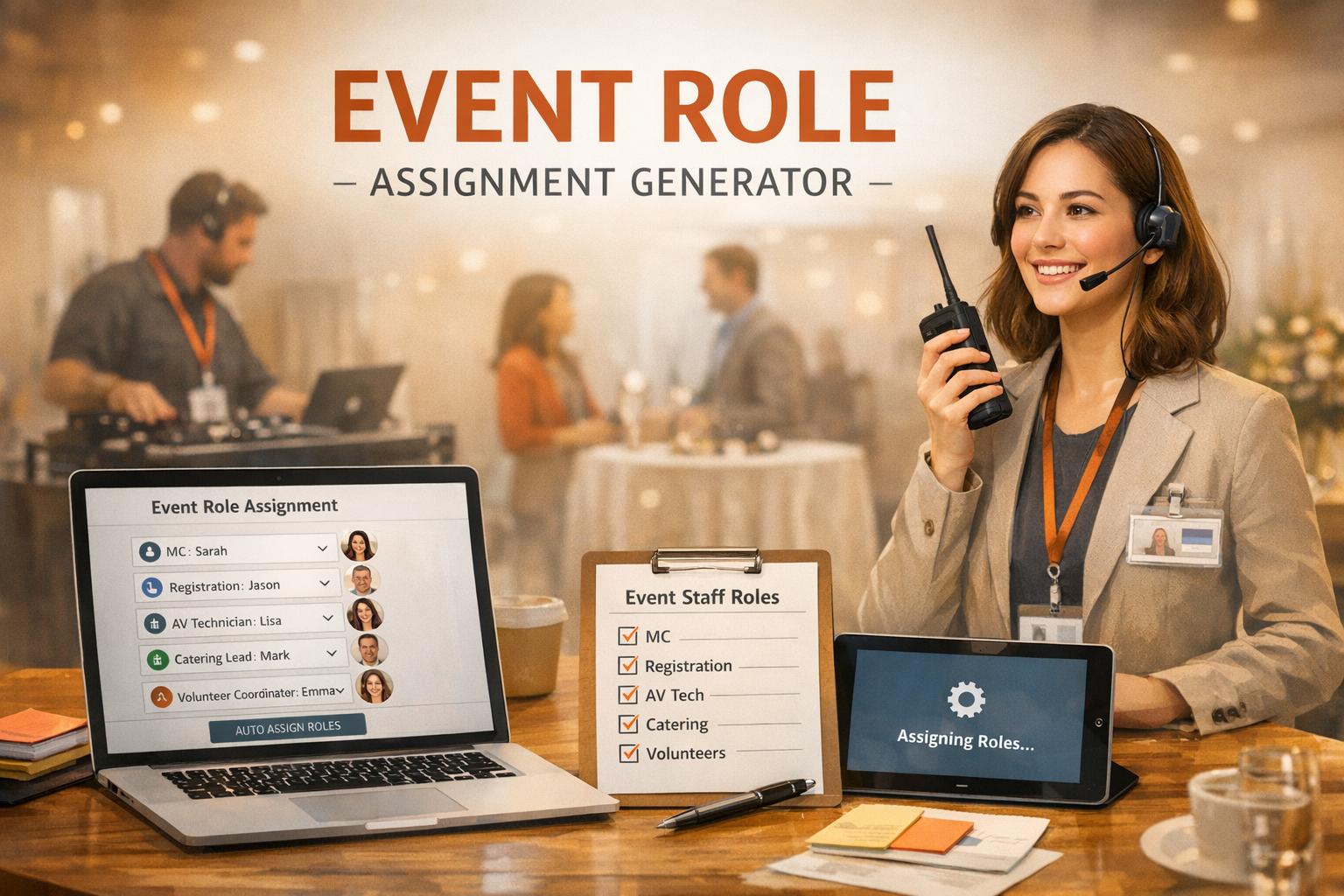 Event Staff Scheduling 