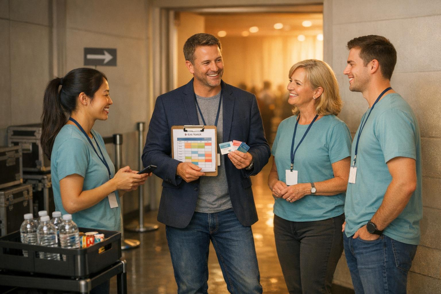 Event Staff Scheduling 