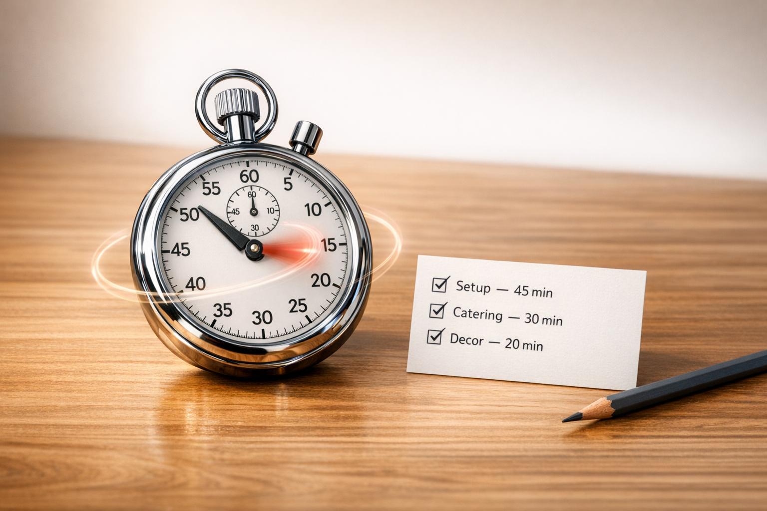 Event Staff Scheduling 