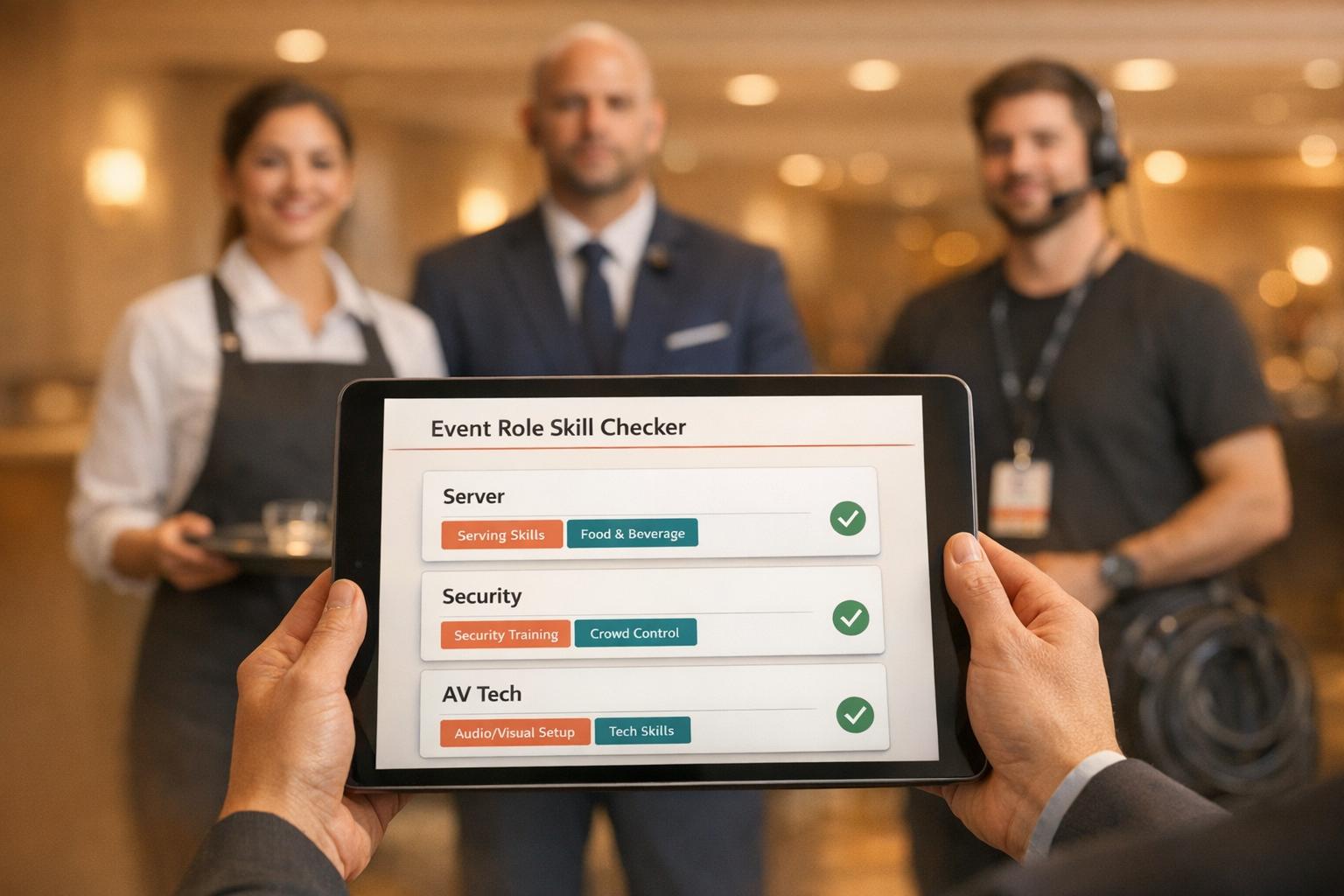 Event Staff Scheduling 
