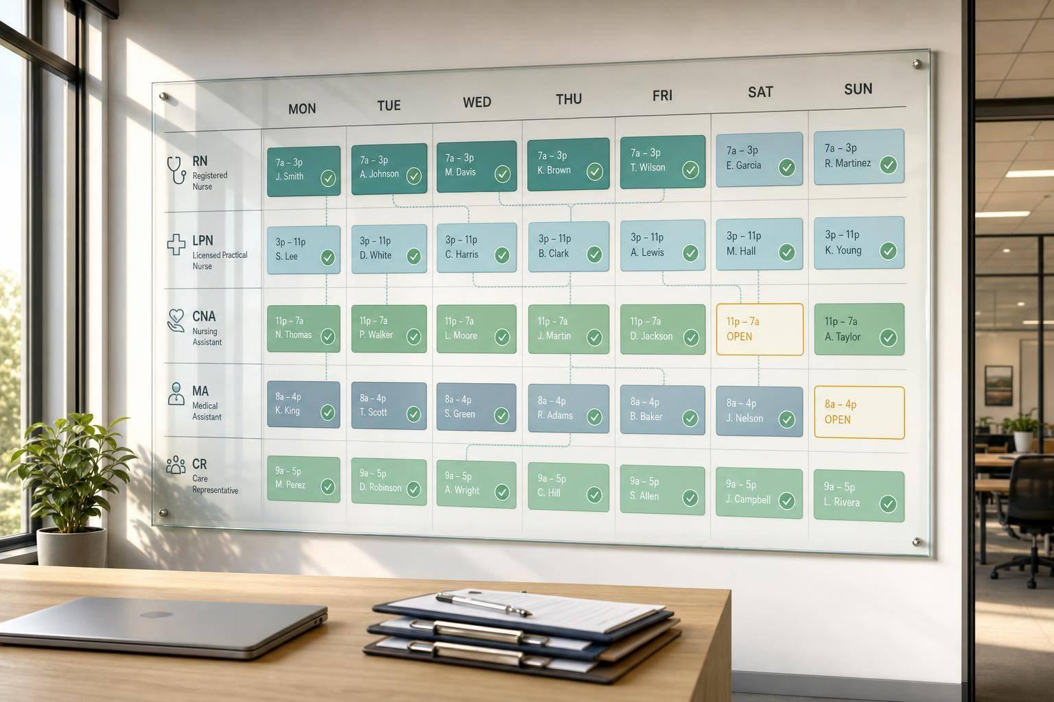 Event Staff Scheduling 