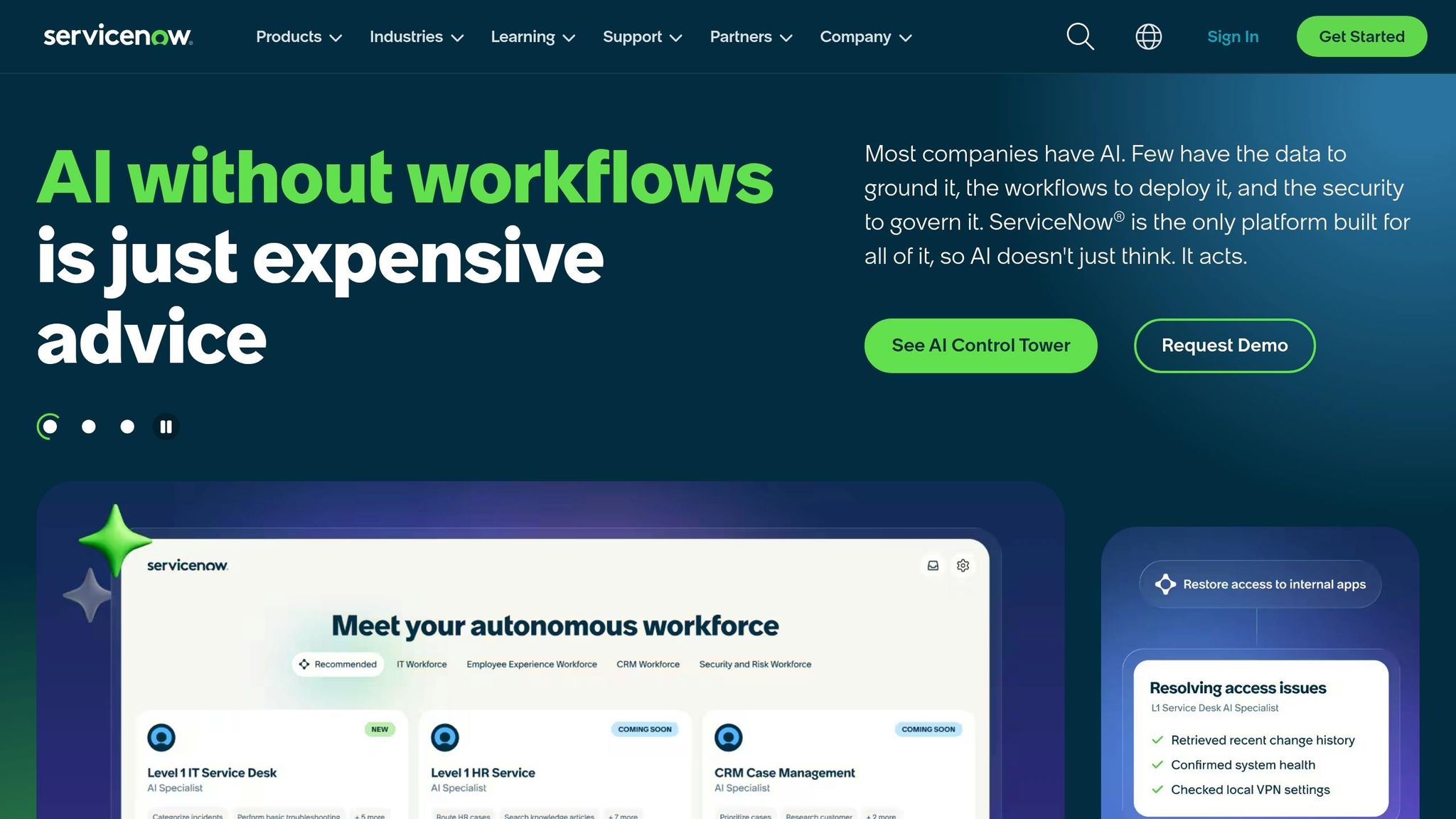 ServiceNow Conflict Detection