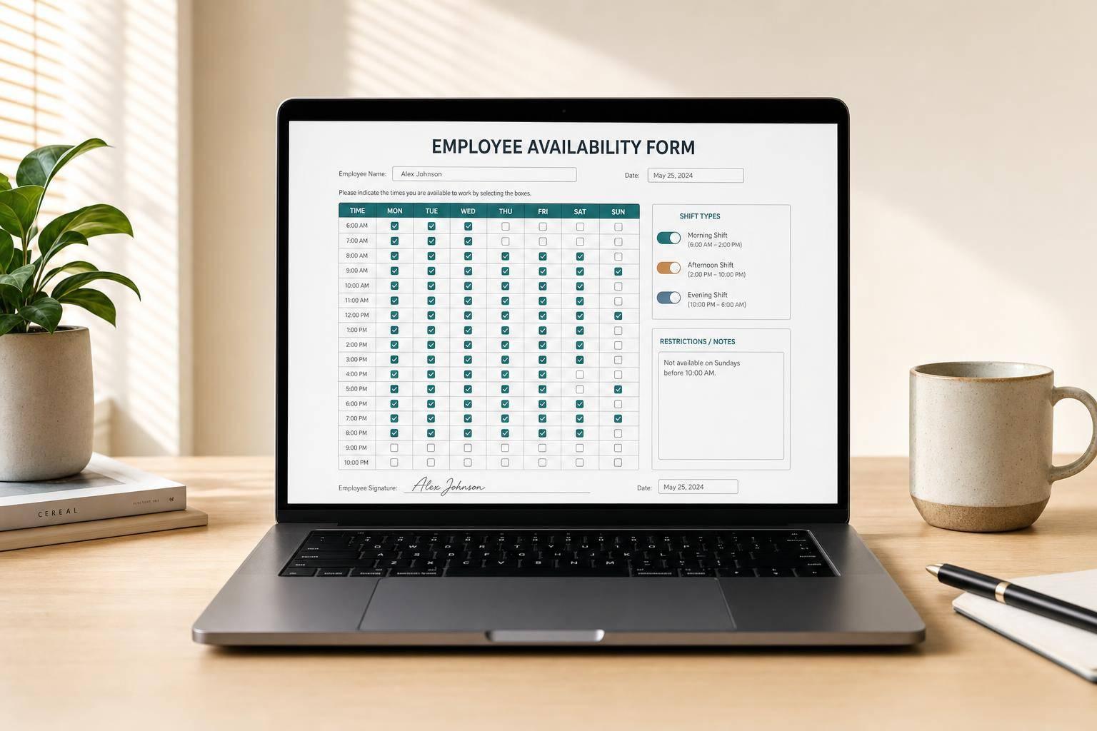 Event Staff Scheduling 