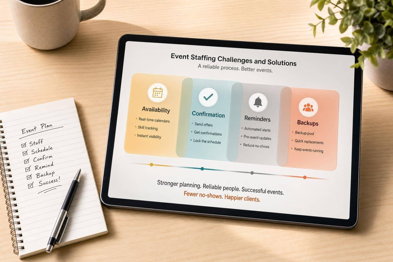Event Staff Scheduling 