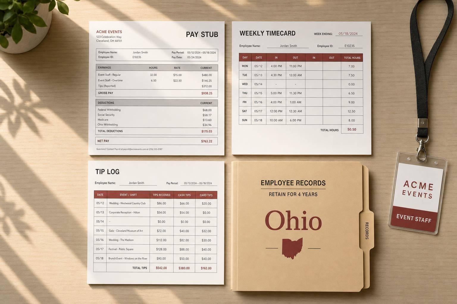 Event Staff Scheduling 