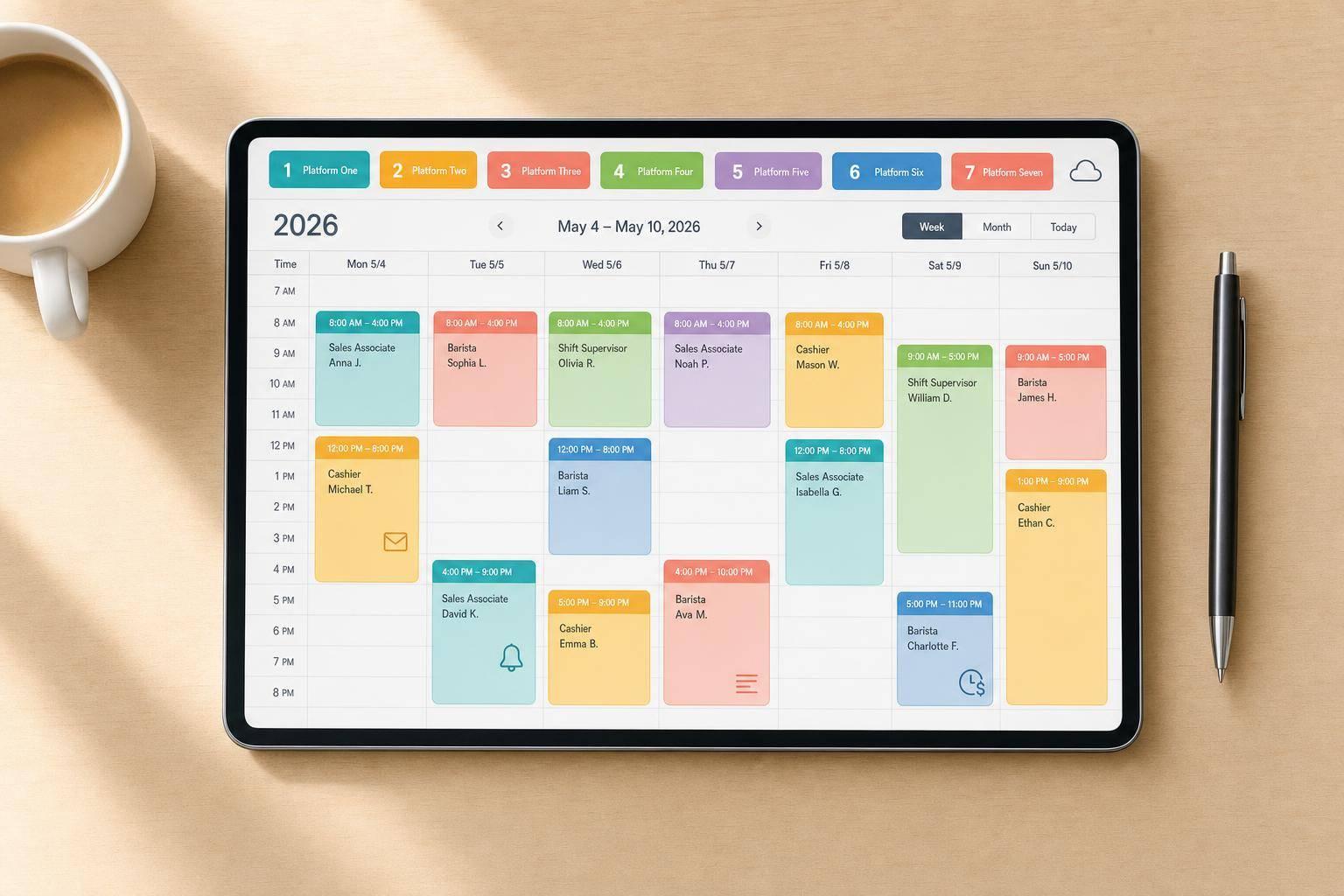 Event Staff Scheduling 