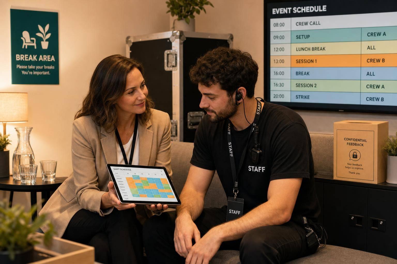 Event Staff Scheduling 