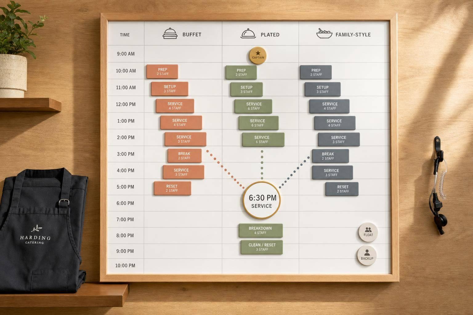 Event Staff Scheduling 