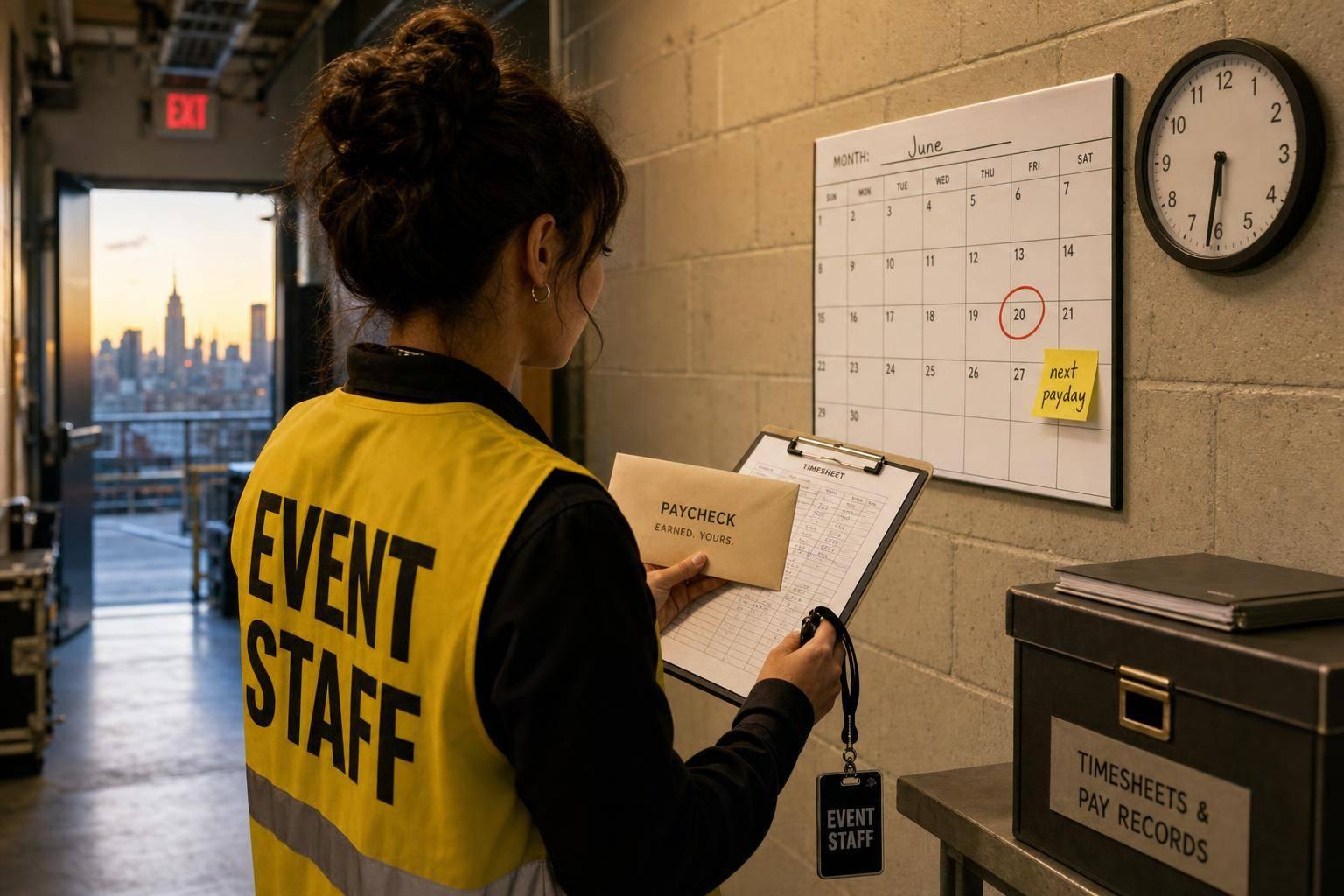 Event Staff Scheduling 
