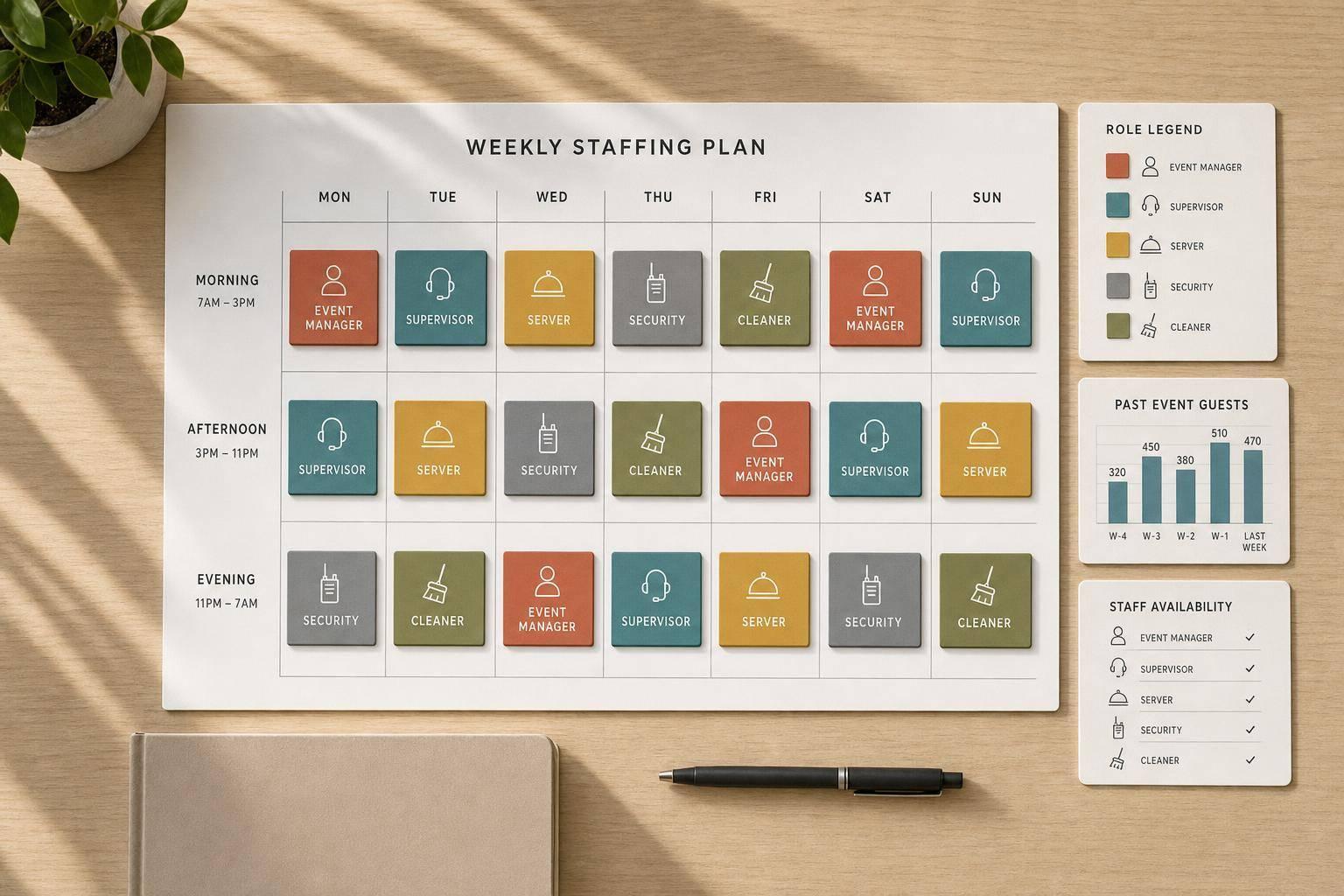 Event Staff Scheduling 
