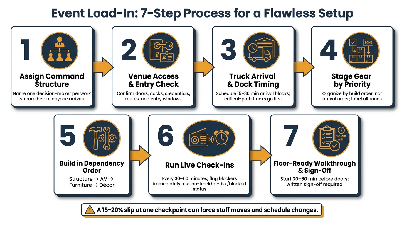 Event Load-In: 7-Step Process for a Flawless Setup