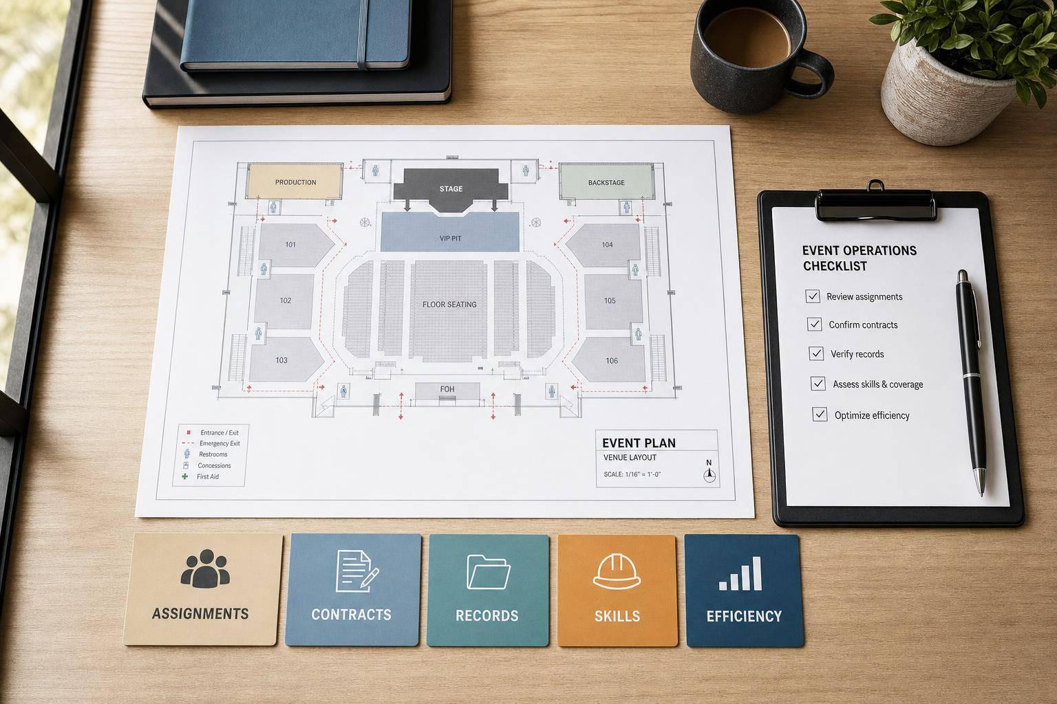 Event Staff Scheduling 