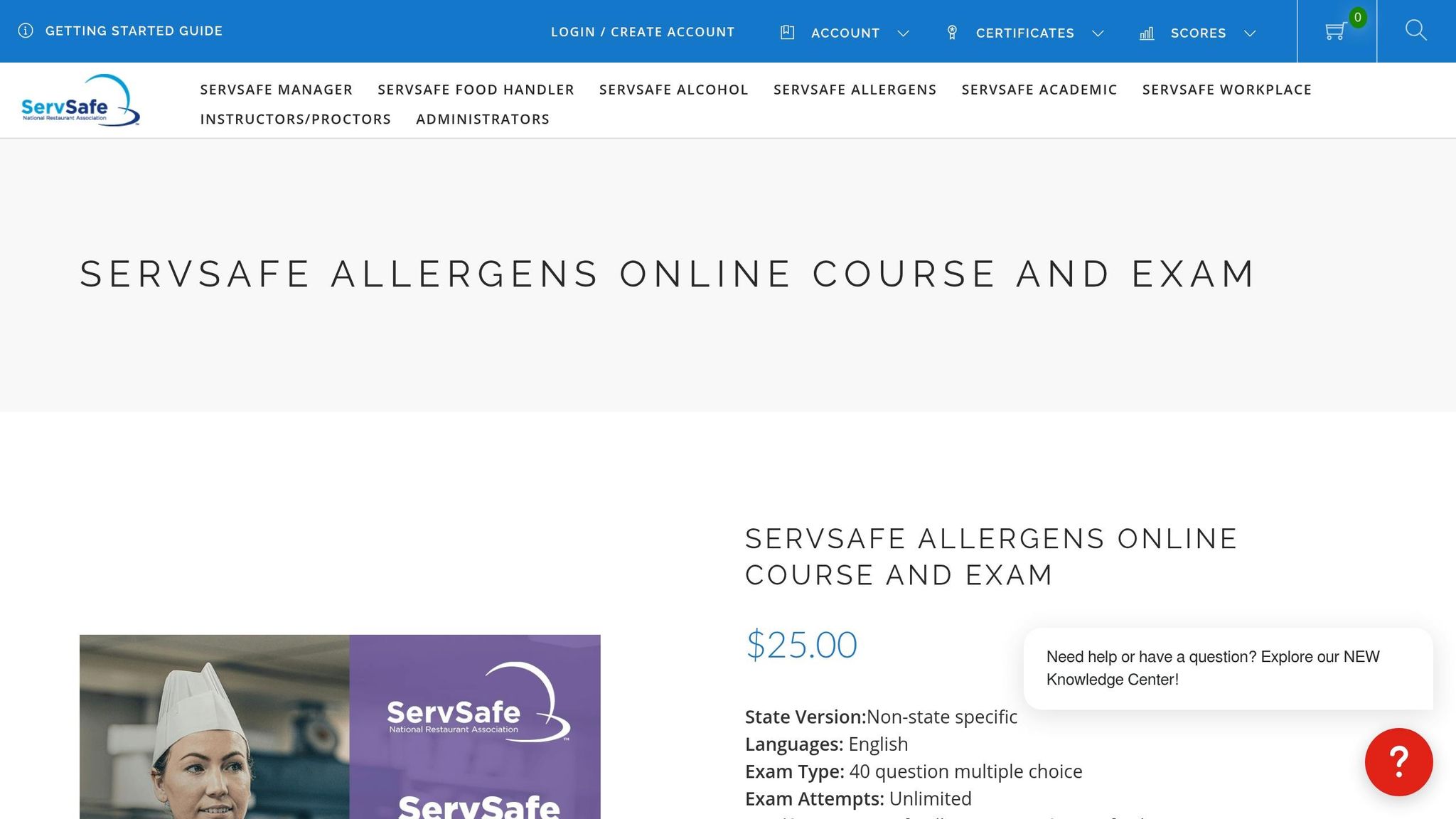 ServSafe Allergens