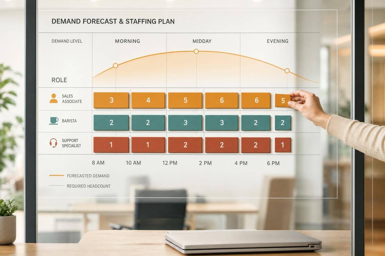 Demand Forecasting for Smarter Staff Scheduling