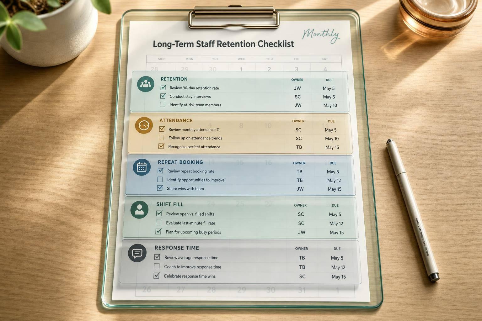 Event Staff Scheduling 