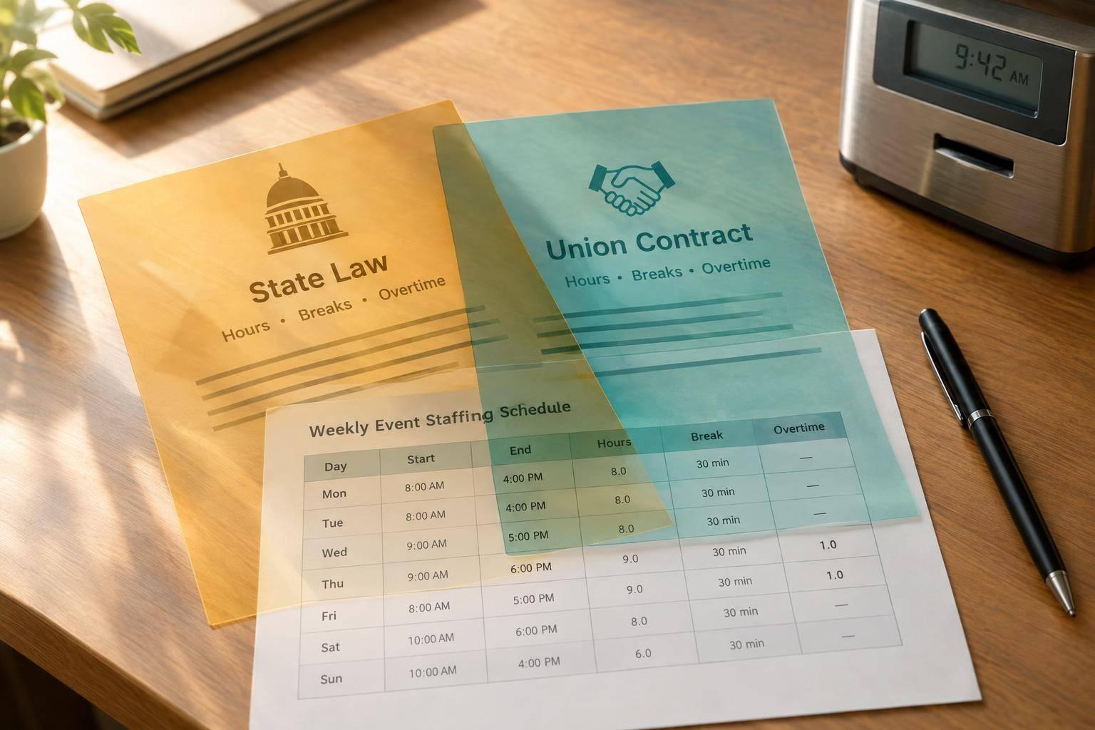 Event Staff Scheduling 