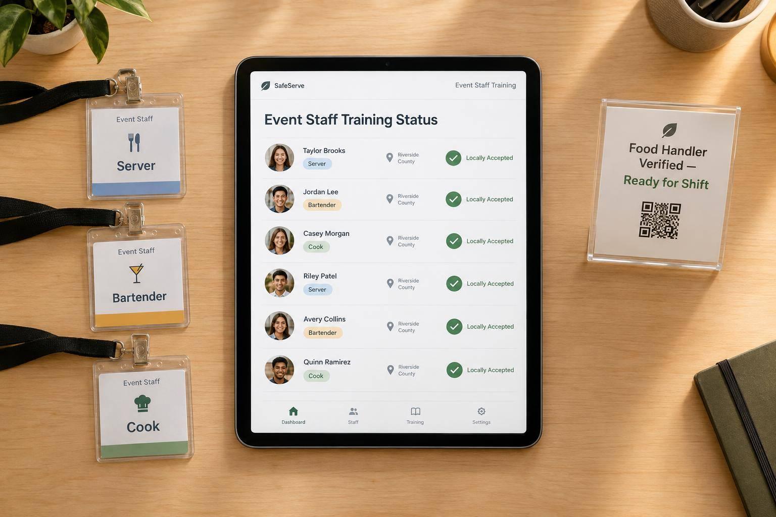 Event Staff Scheduling 