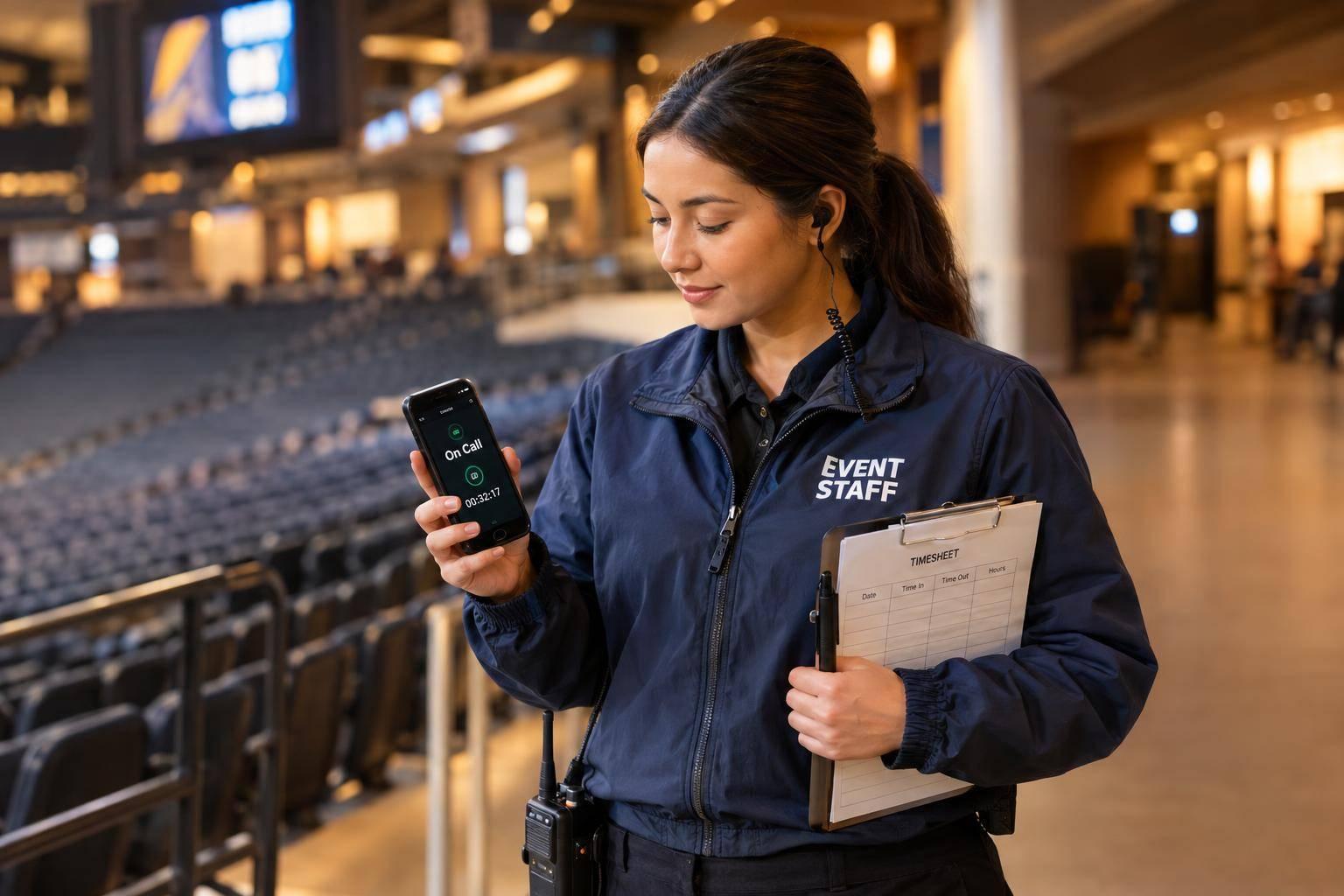 Event Staff Scheduling 