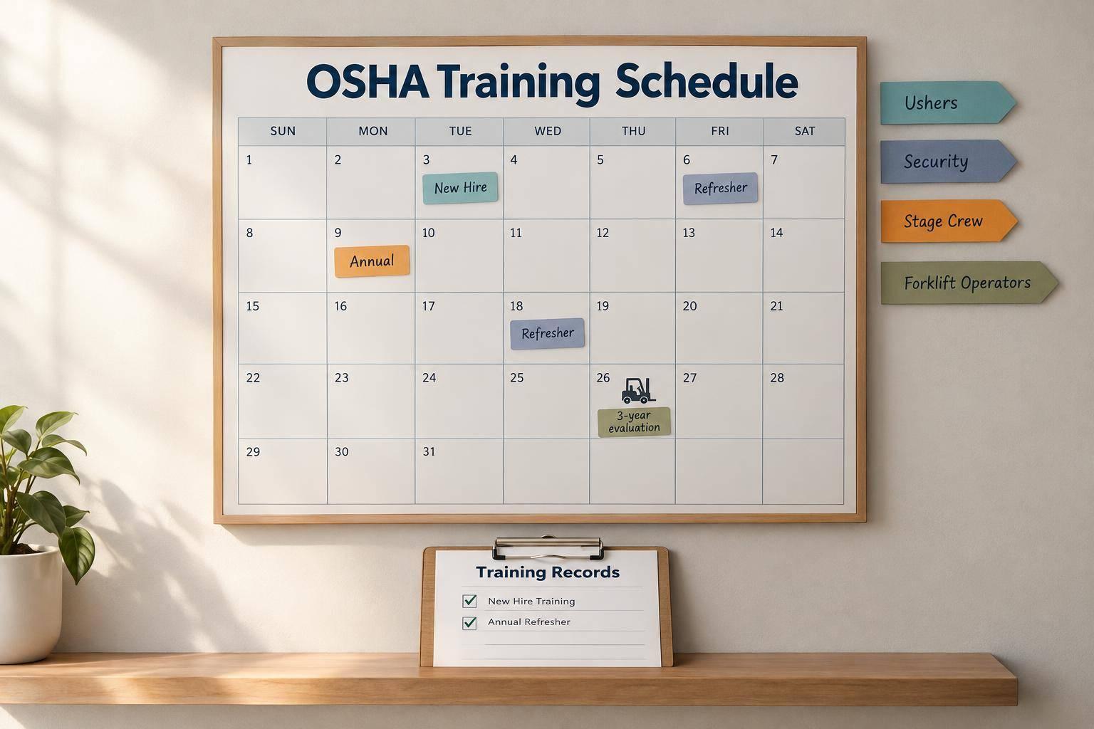 Event Staff Scheduling 