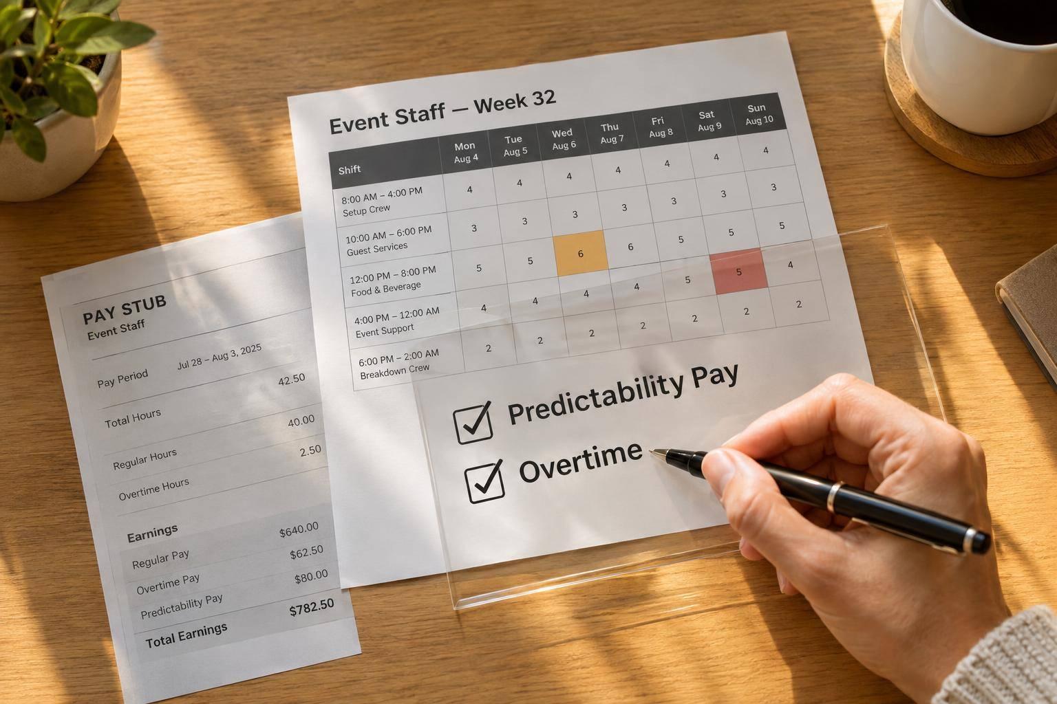Event Staff Scheduling 