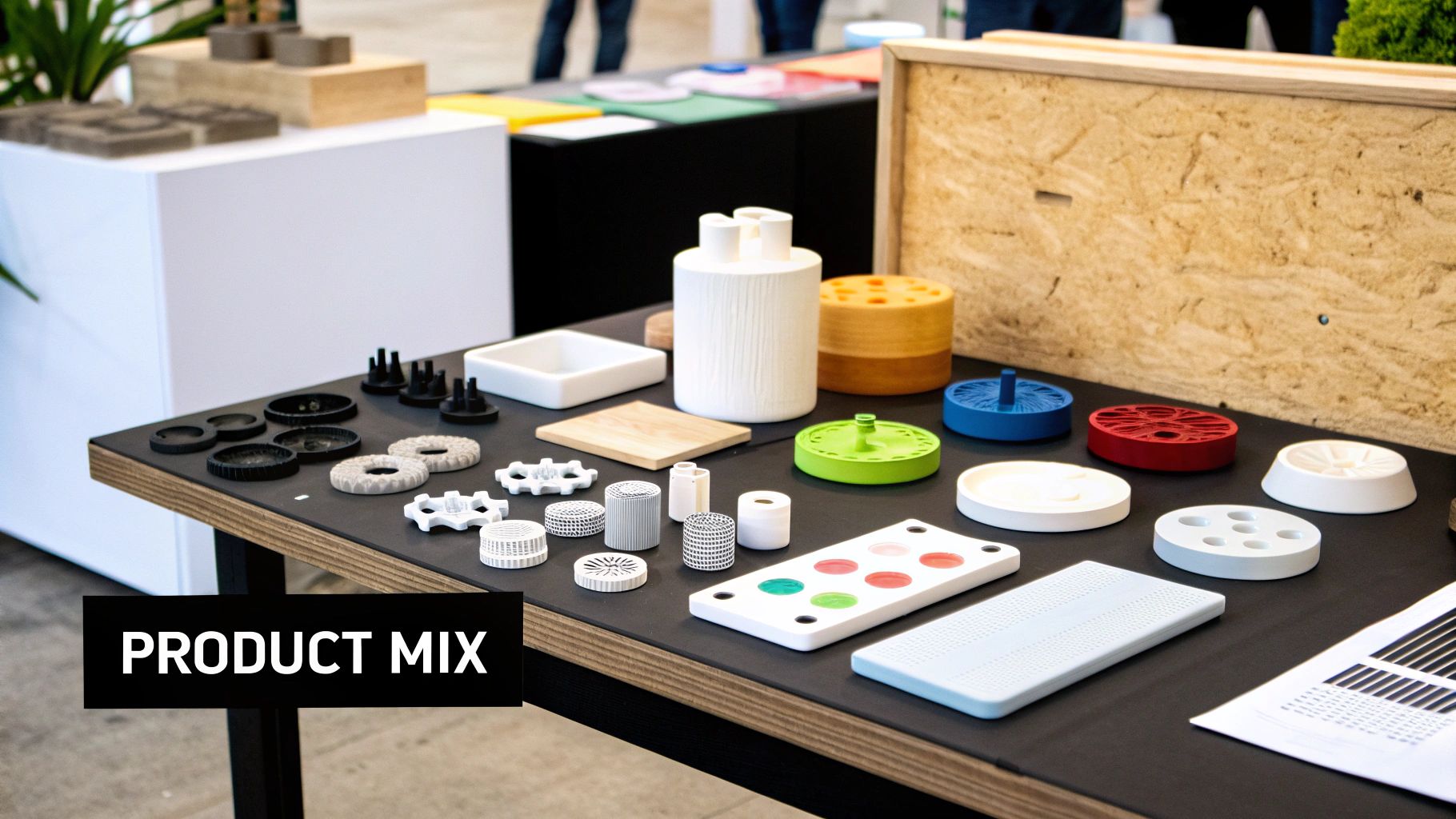 Warehouse workers managing inventory and packages