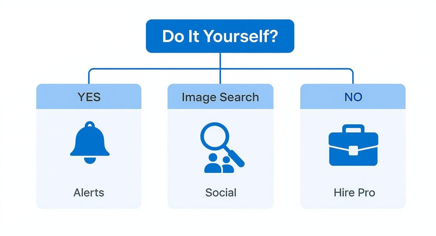 Infographic about how to protect intellectual property