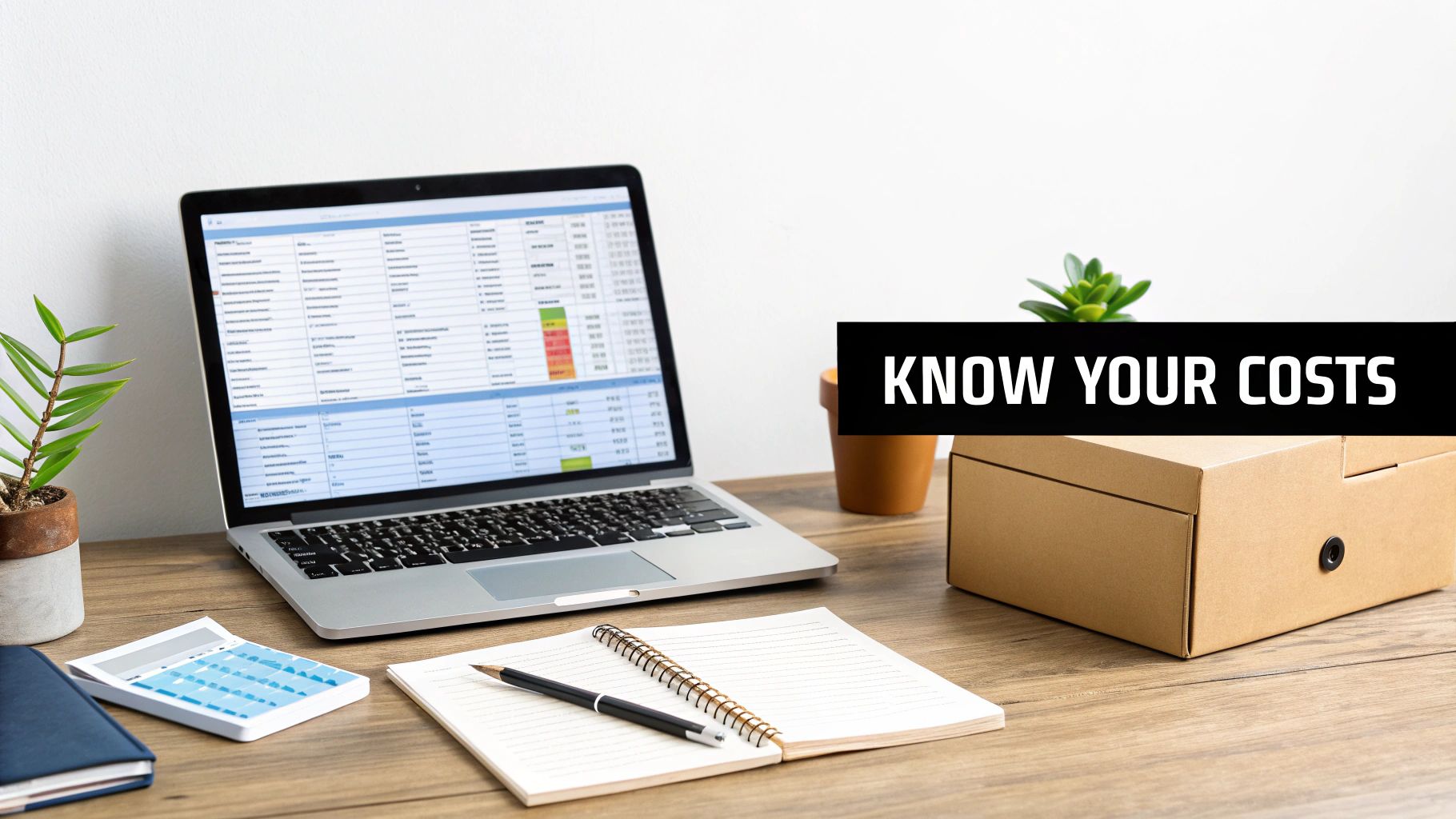 A person comparing different pricing models on a digital screen, representing Amazon pricing strategy choices.