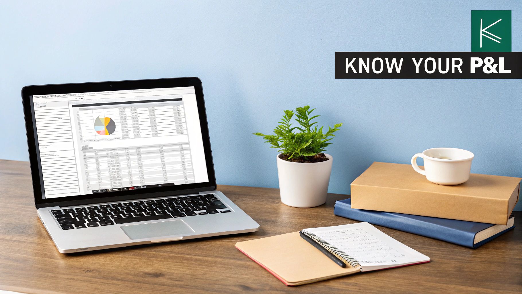 A person analyzing financial charts and graphs on a computer screen, representing the process of understanding a profit and loss statement.