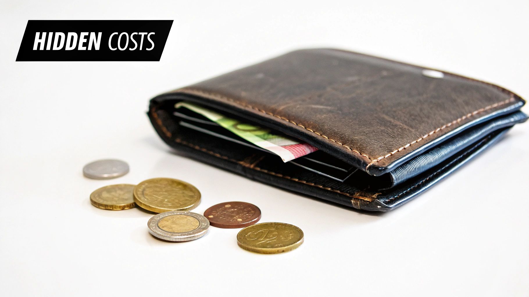 iceberg showing hidden costs below the surface