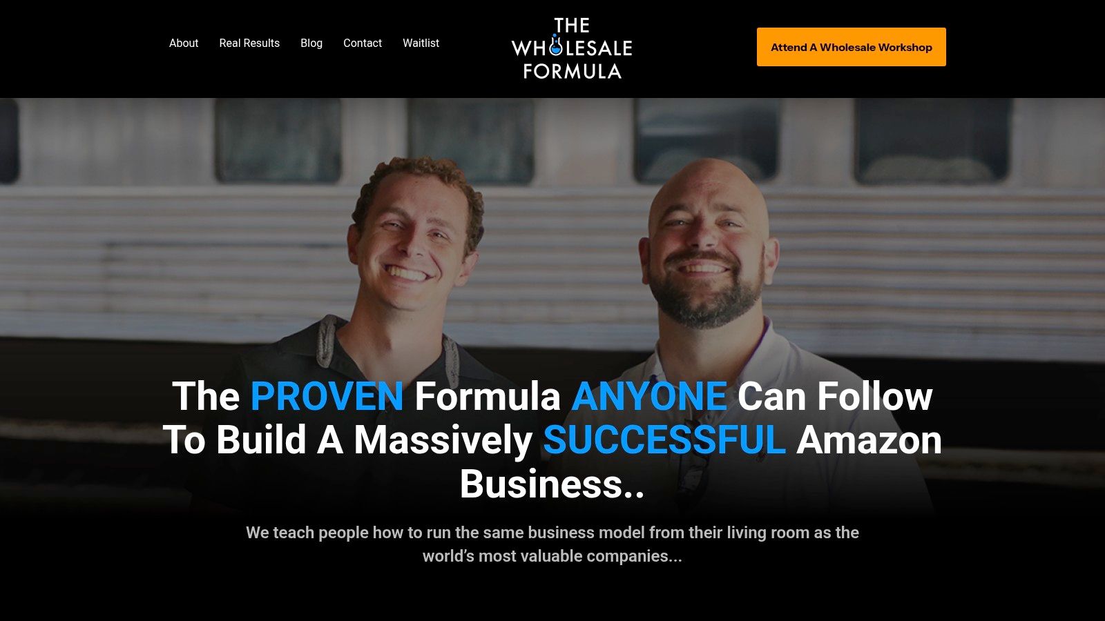 The Wholesale Formula (Dan Meadors & Dylan Frost)