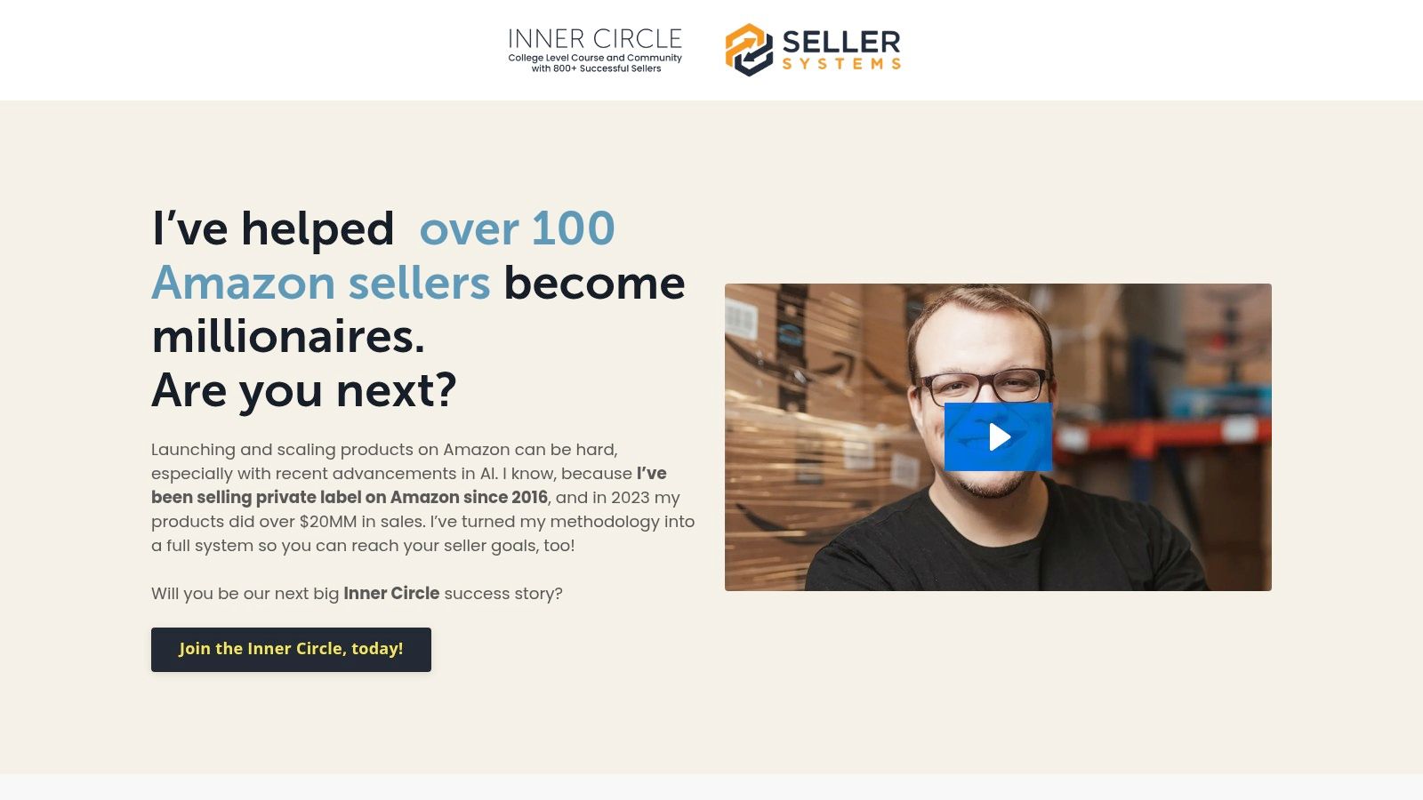 Seller Systems – Inner Circle (Brandon Young)