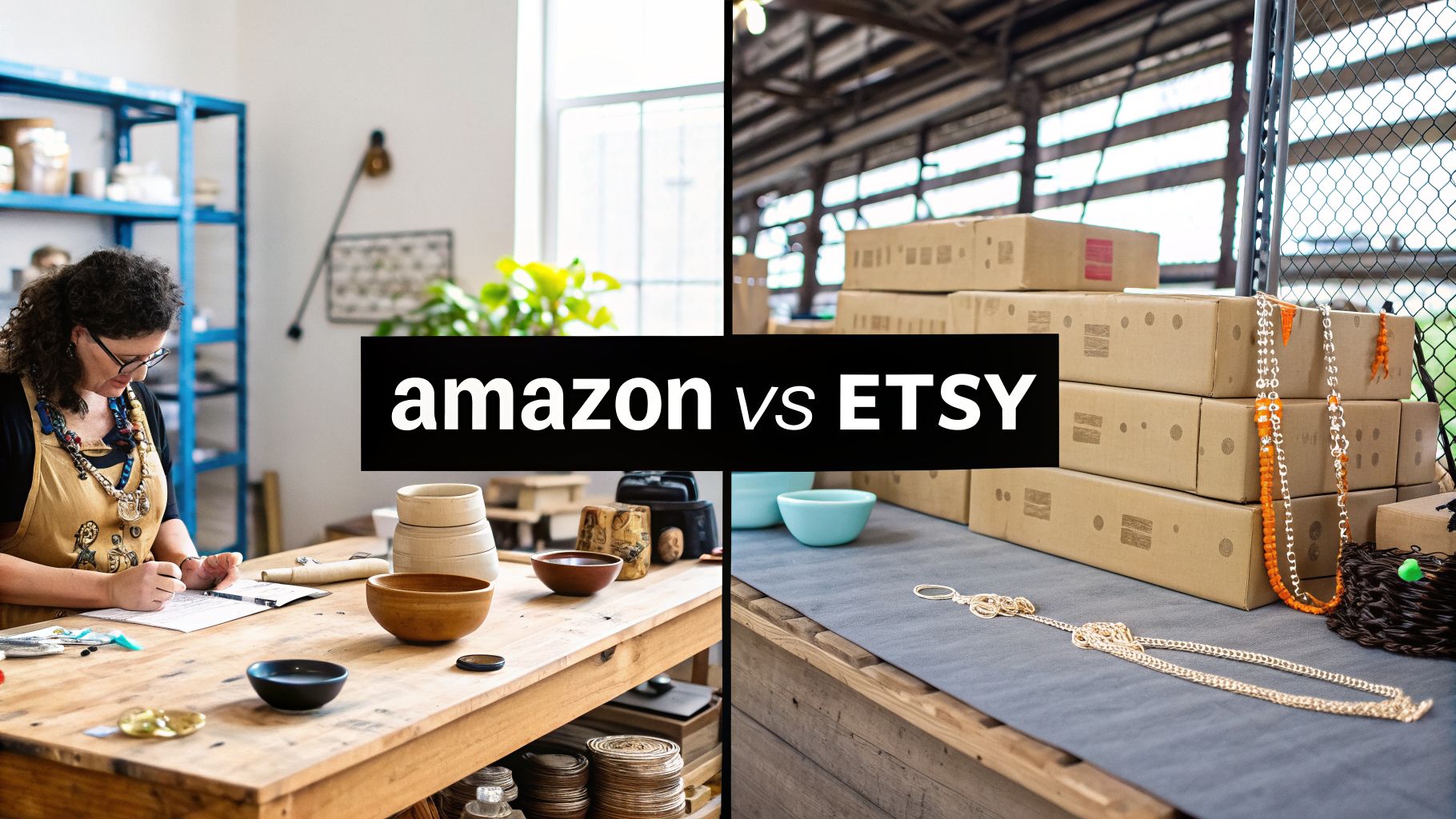 Amazon Handmade vs Etsy The Definitive 2026 Seller Showdown