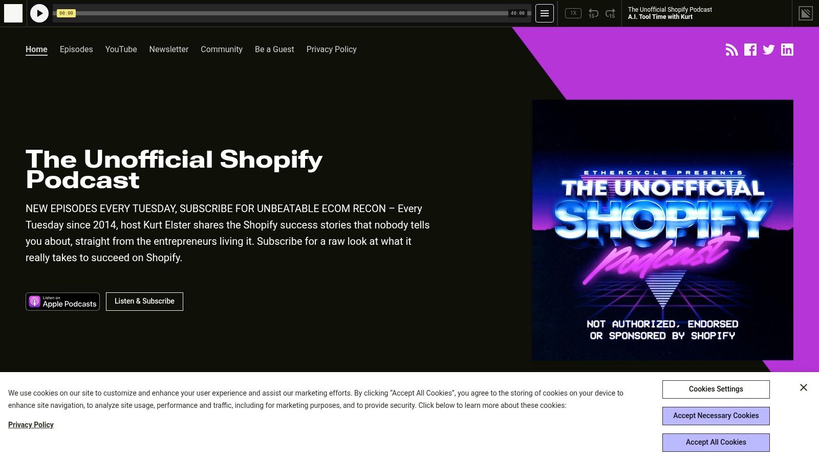 The Unofficial Shopify Podcast