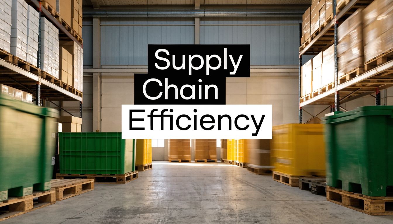 How to Improve Supply Chain Efficiency: An MDS Playbook