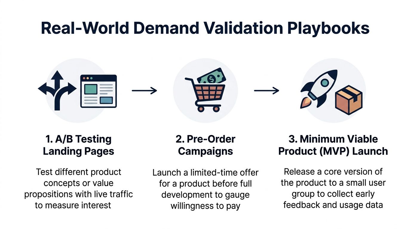 Validating Demand with Real-World Tests