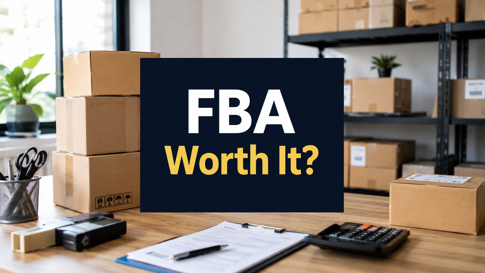 Is Amazon FBA Worth It? a 2026 Cost-Benefit Analysis