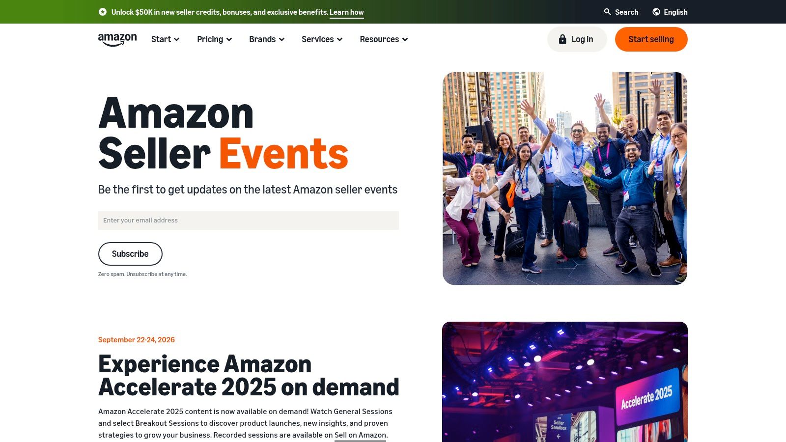 Amazon Accelerate (Seattle, WA)