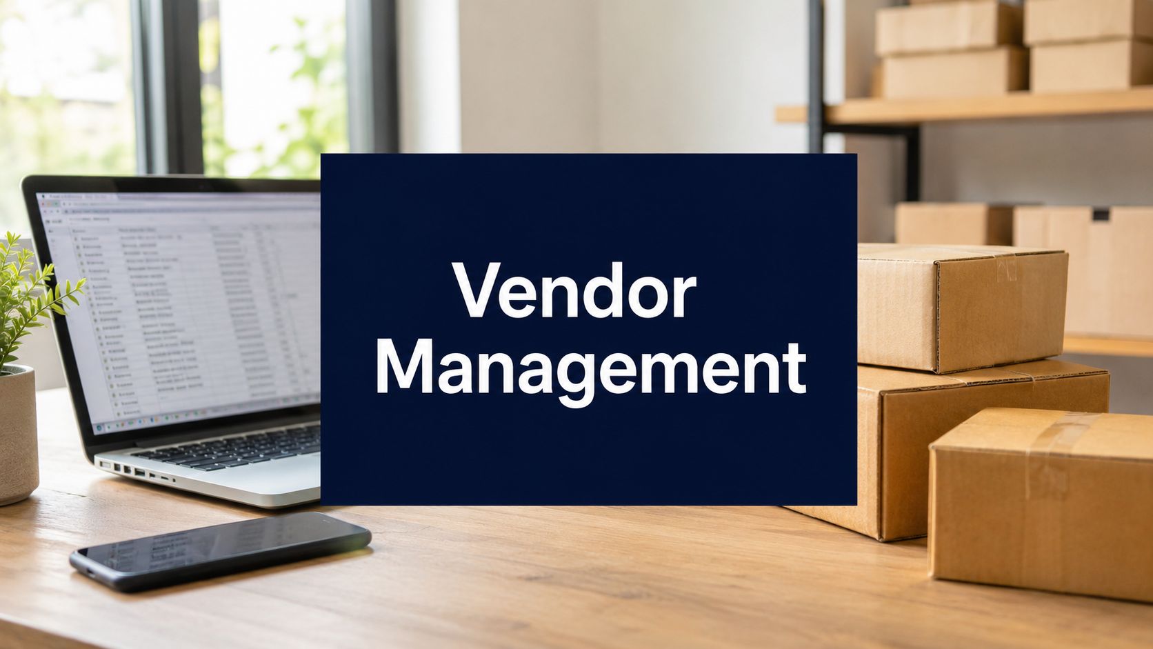 Vendor Management Systems for Ecommerce Growth