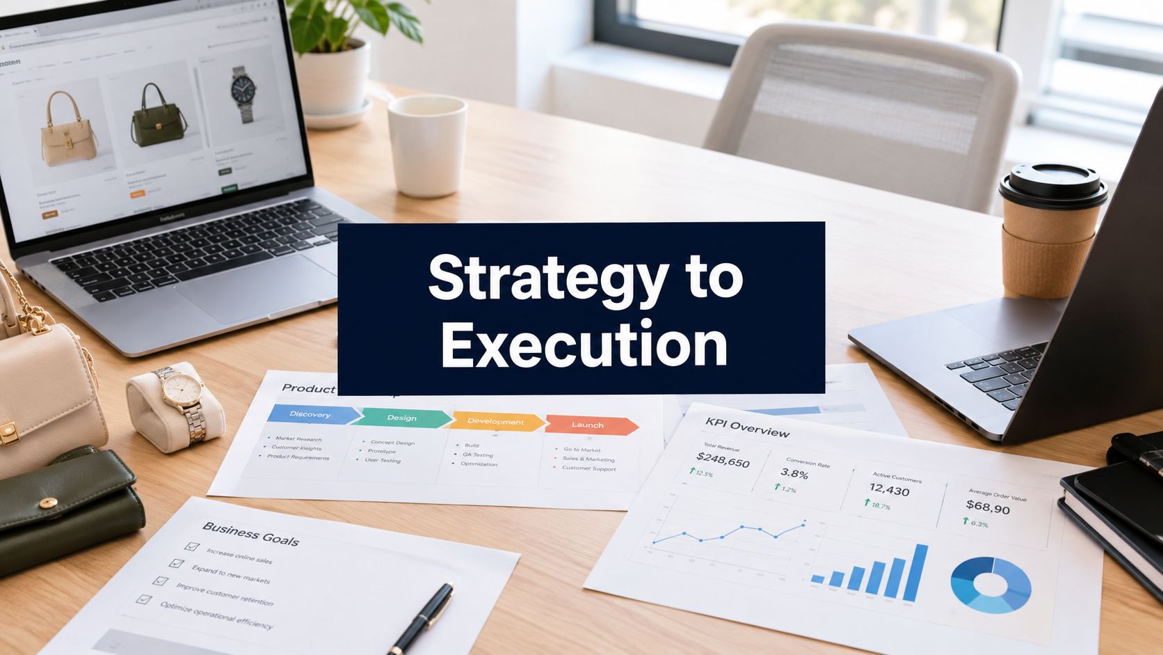 Strategy to Execution Framework for Ecommerce Brands