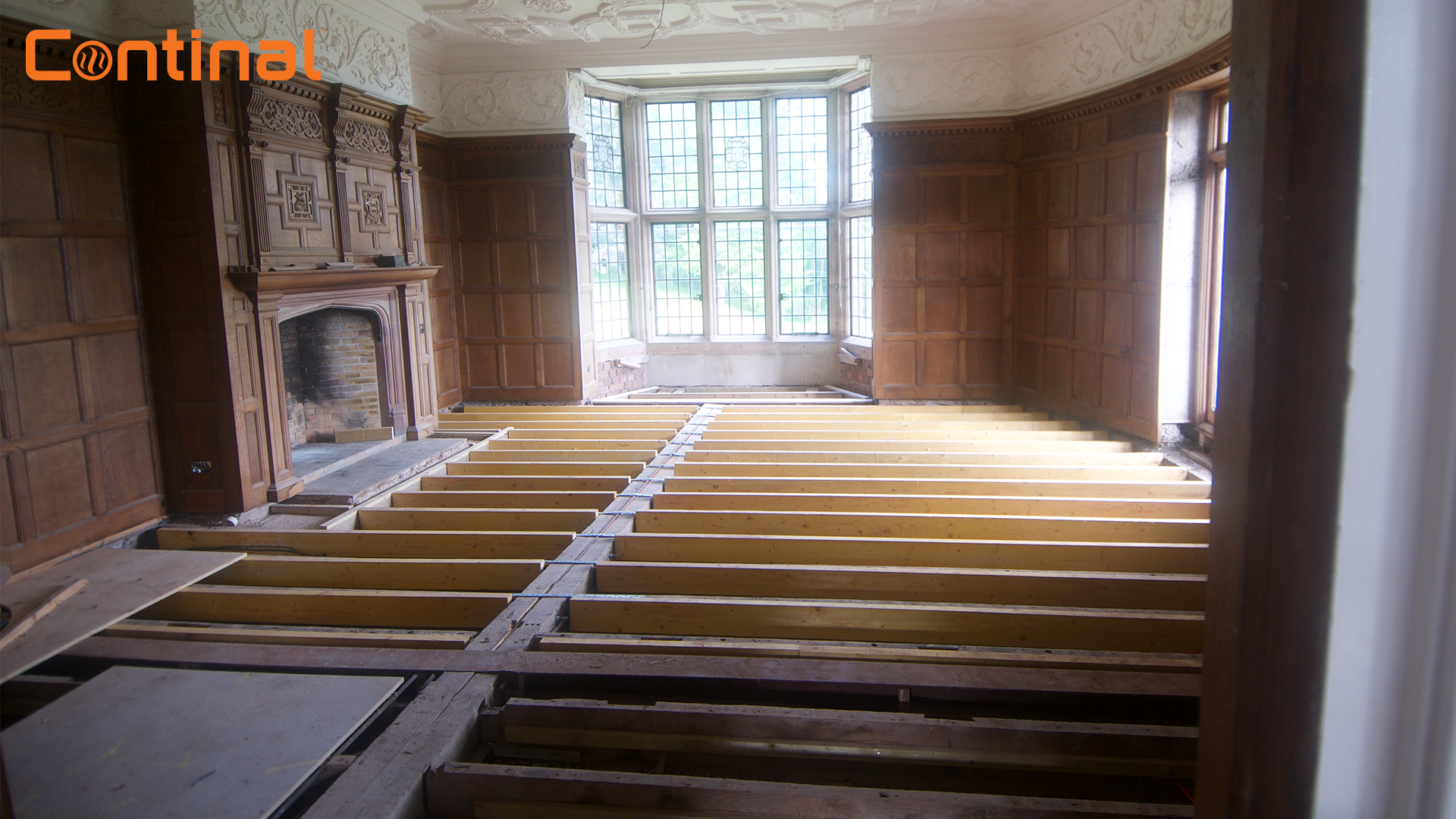 Room installation progress 1