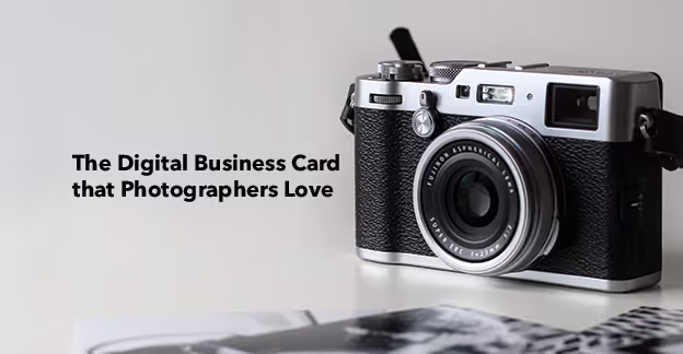 The Digital Business Card that Photographers Love | Business Cards for Photographers