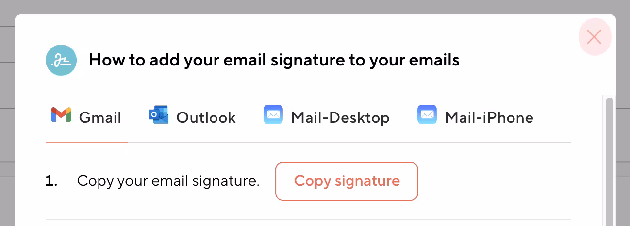 Add your email signature to gmail