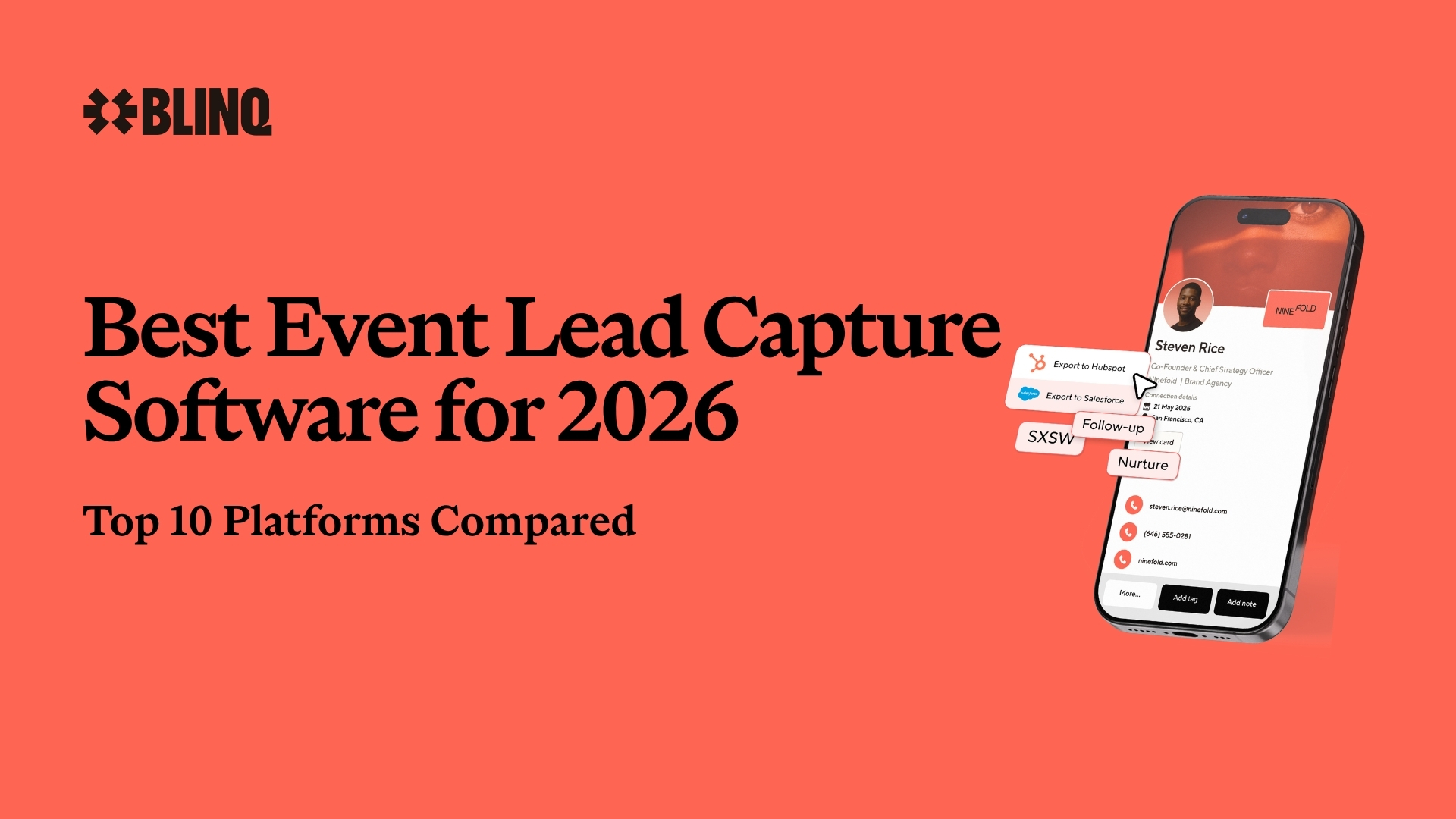 Best Event Lead Capture Software for 2026 - Top 10 Platforms Compared