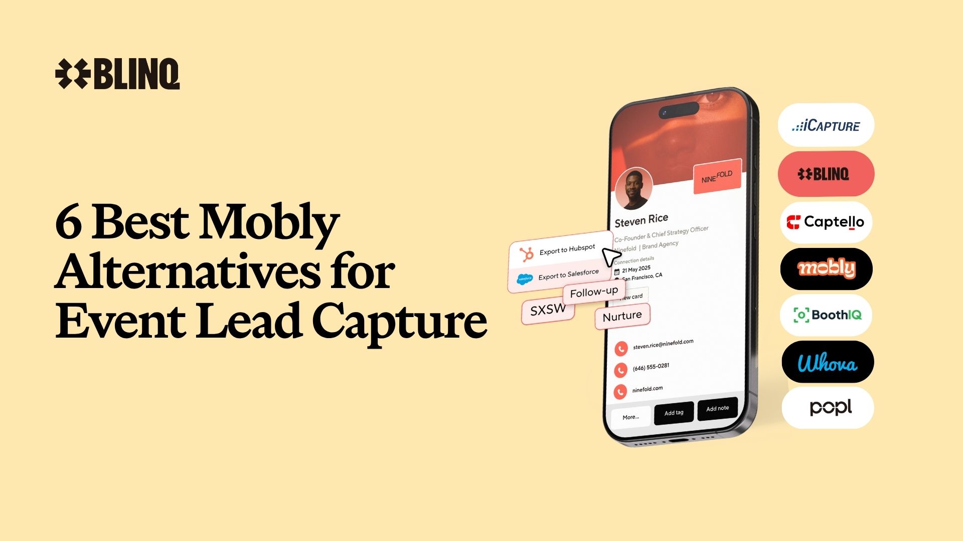6 Best Mobly Alternatives for Event Lead Capture in 2026
