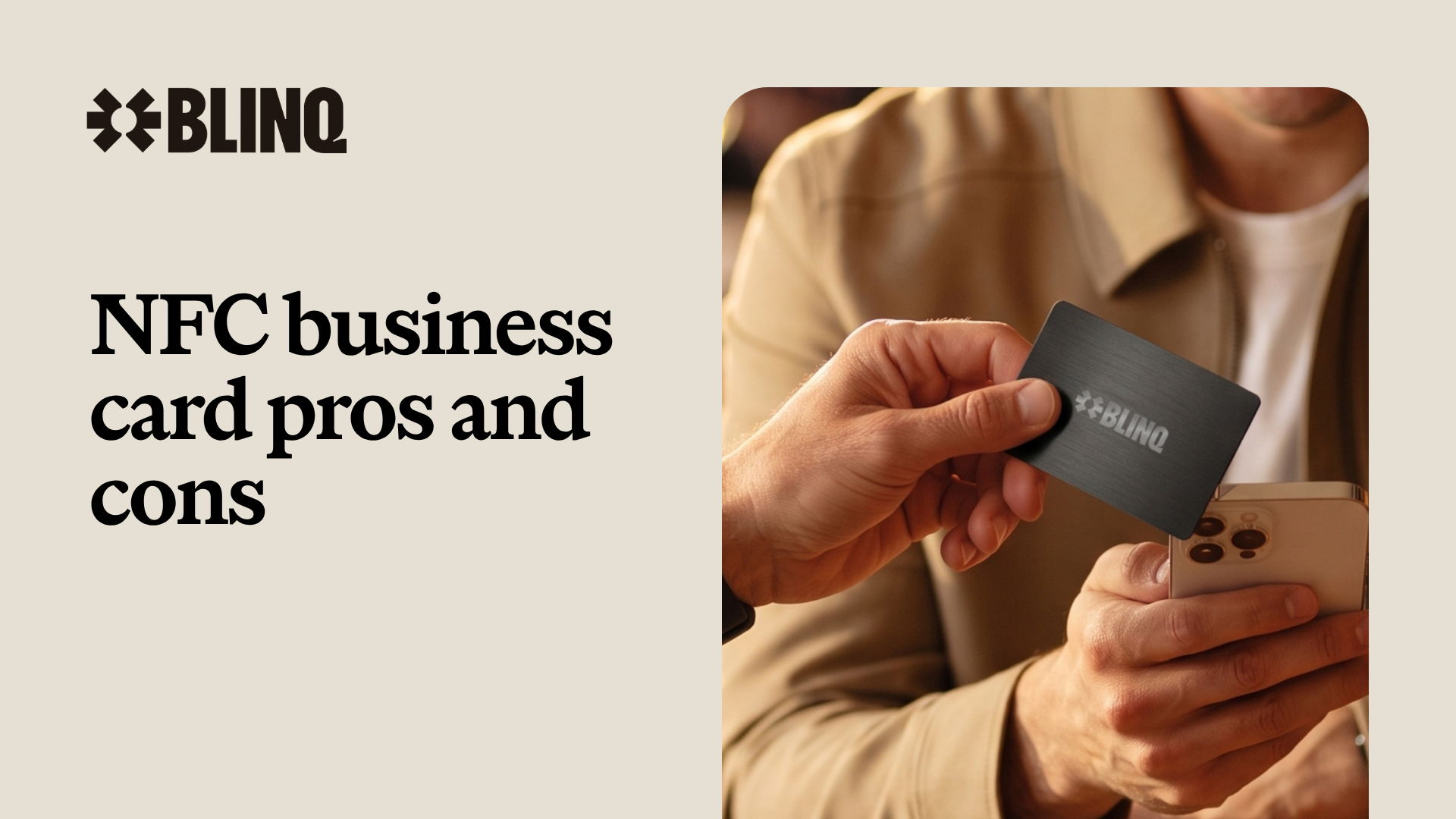 NFC business cards: pros and cons explained (2026)