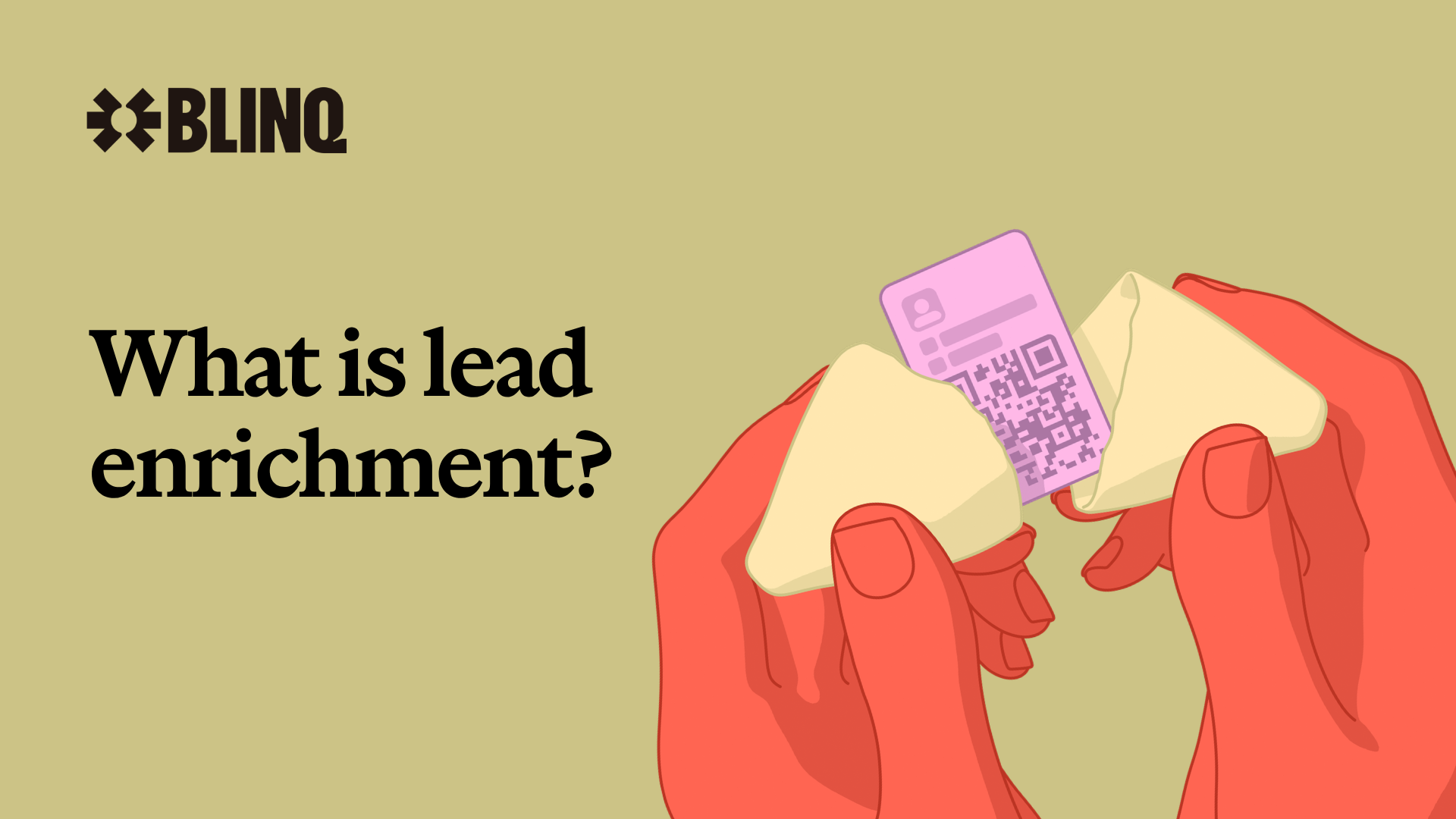 What is lead enrichment?