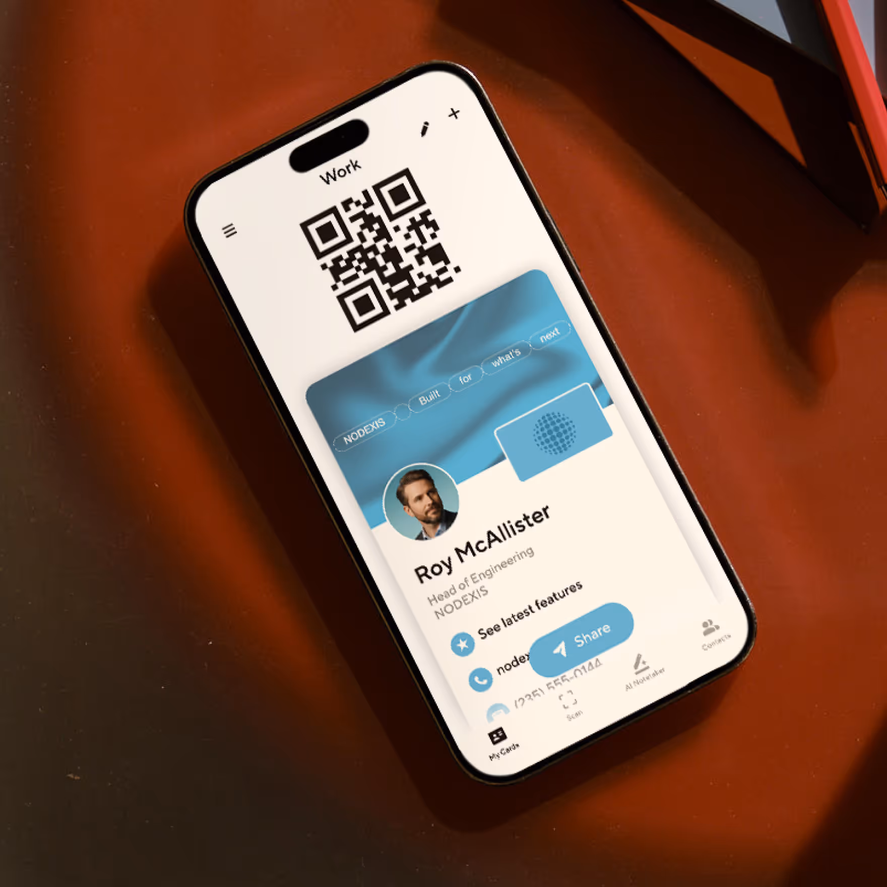Blinq top rated digital business card app